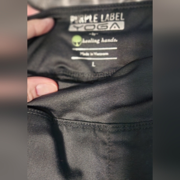 Womens scrub pants Healing Hands yogo style - Picture 2 of 2